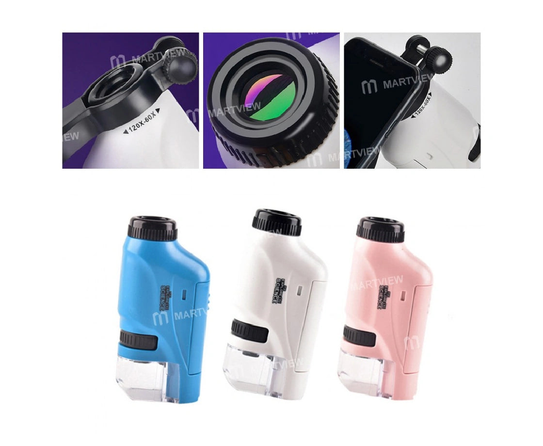 Handheld Mini Optical Microscope for Electronic Circuit Board Inspection