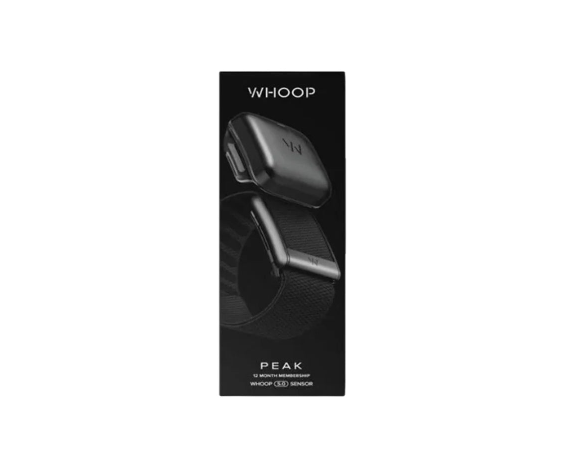 Whoop Peak 5.0 device Waterproof Wireless Power Pack and Super Knit Band