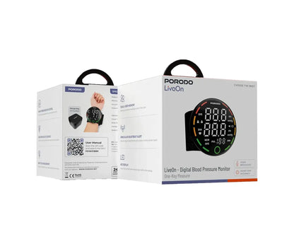 Porodo LiveOn Digital Blood Pressure Monitor