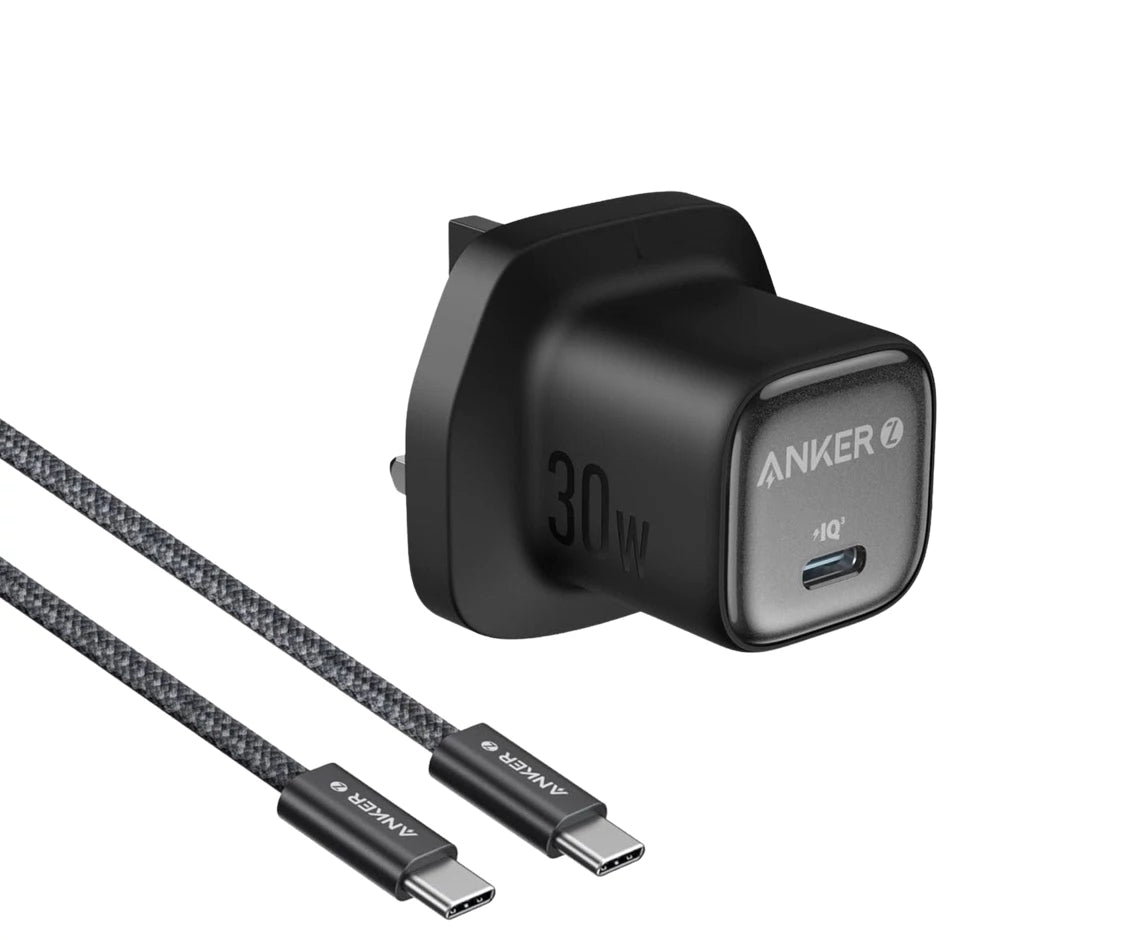 Anker Zolo Charger 30W with Usb-C Cable