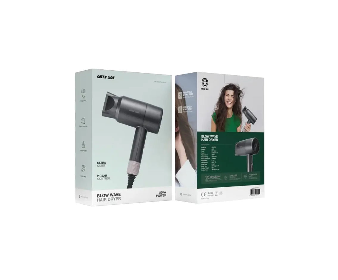 Green Lion 850W Blow Wave Hair Dryer