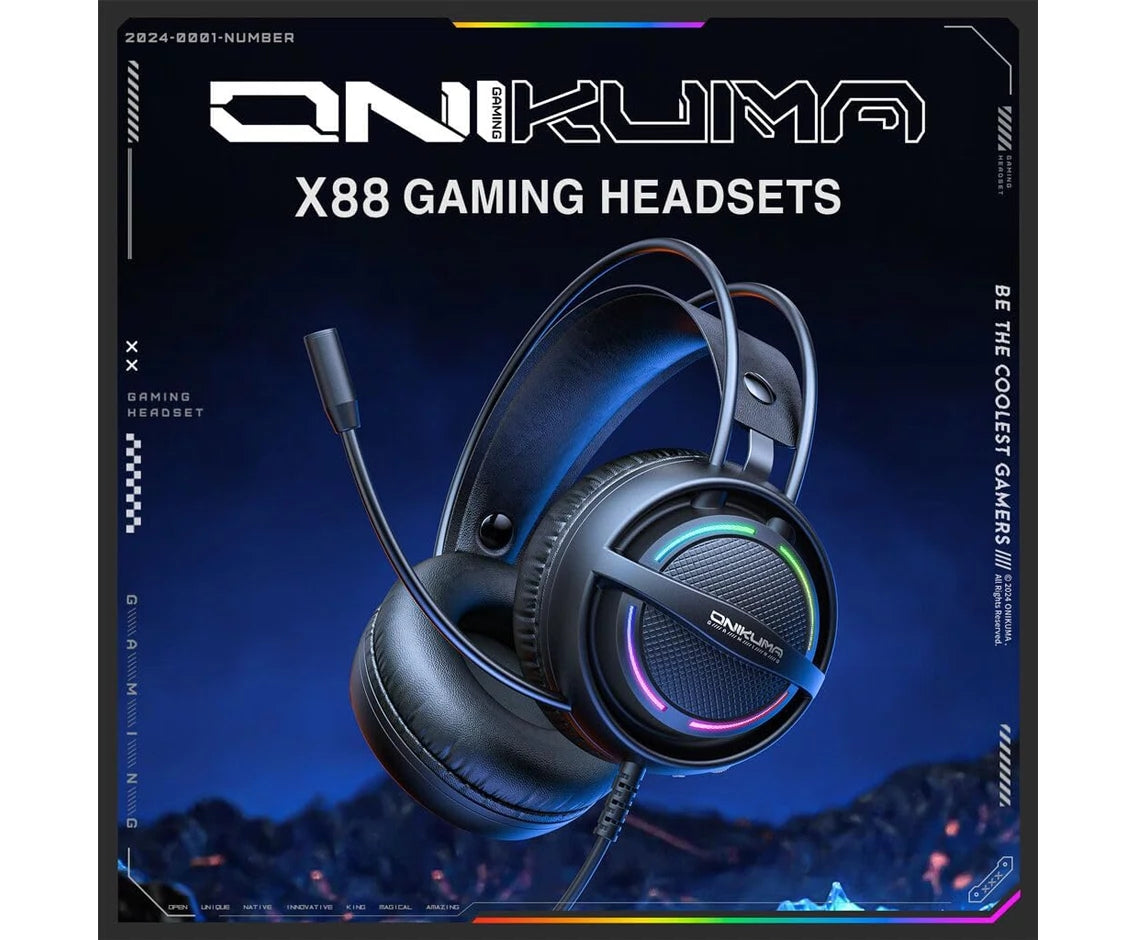 Onikuma X88 Gaming Headphones