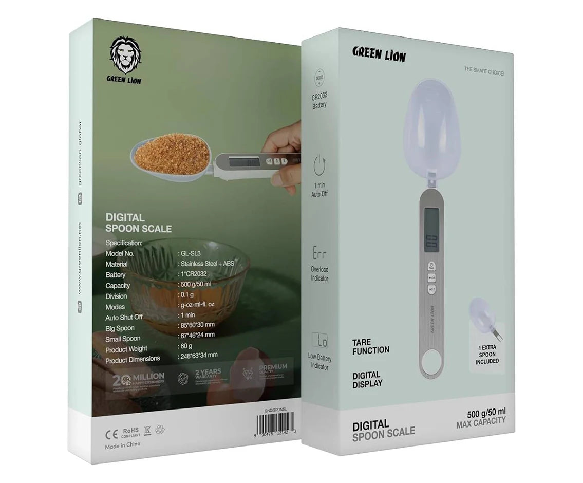 green lion digital spoon scale