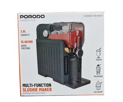 PORODO MULTIFUNCTIONAL SLUSHIE MAKER MILKSHAKES/ ICE CREAM / FRAPPE