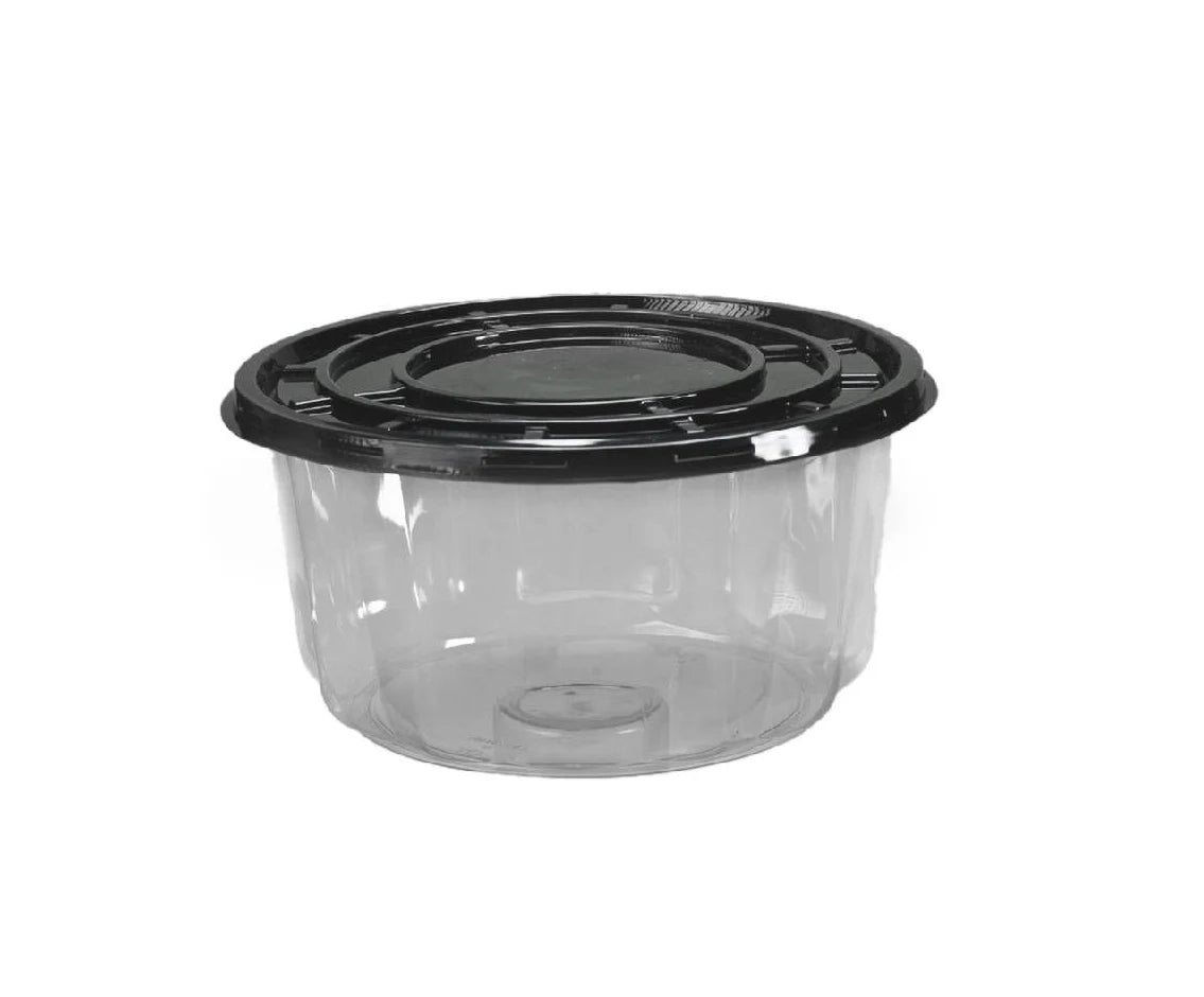 Cake Dome Container 8 Inch 245X95Mm 5 Pieces