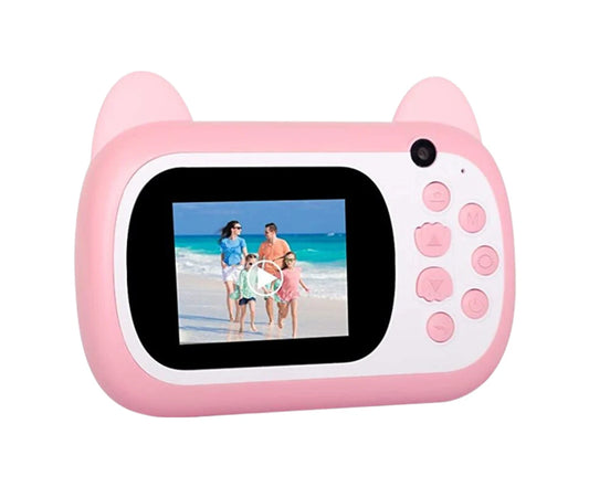 Children's Digital Print Camera – Pink