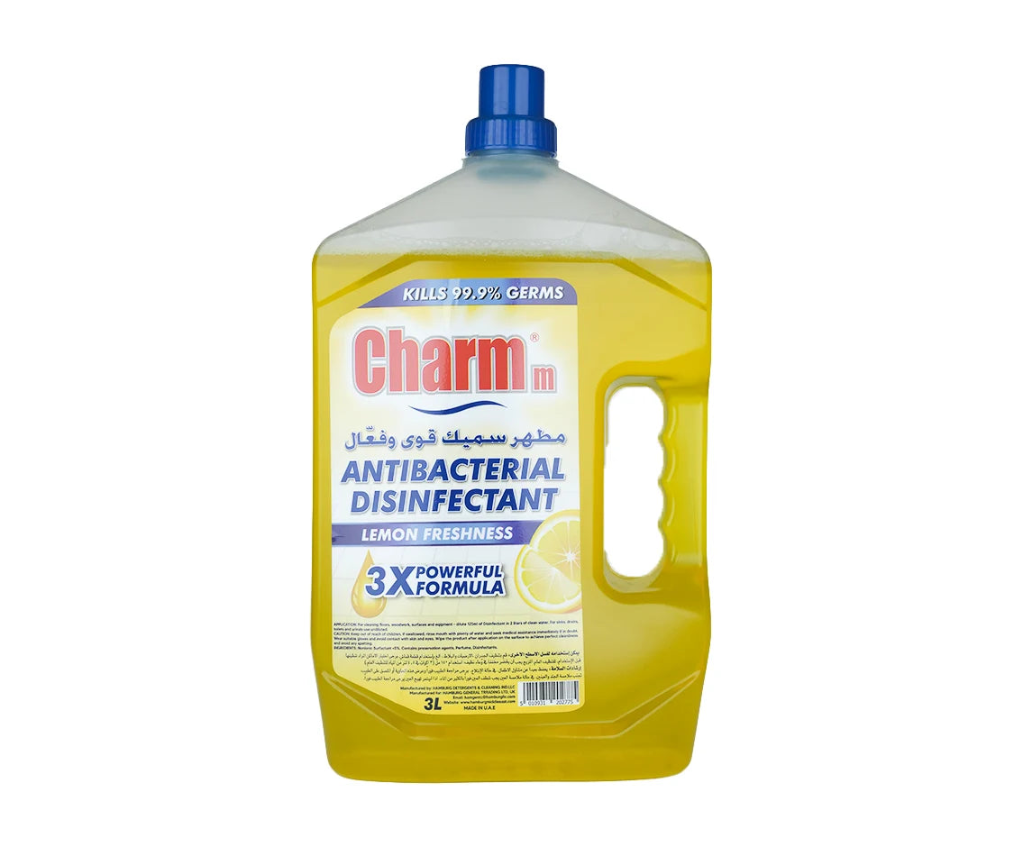 Cham Antibacterial Disinfectant 3 Liter Lemon 1 piece