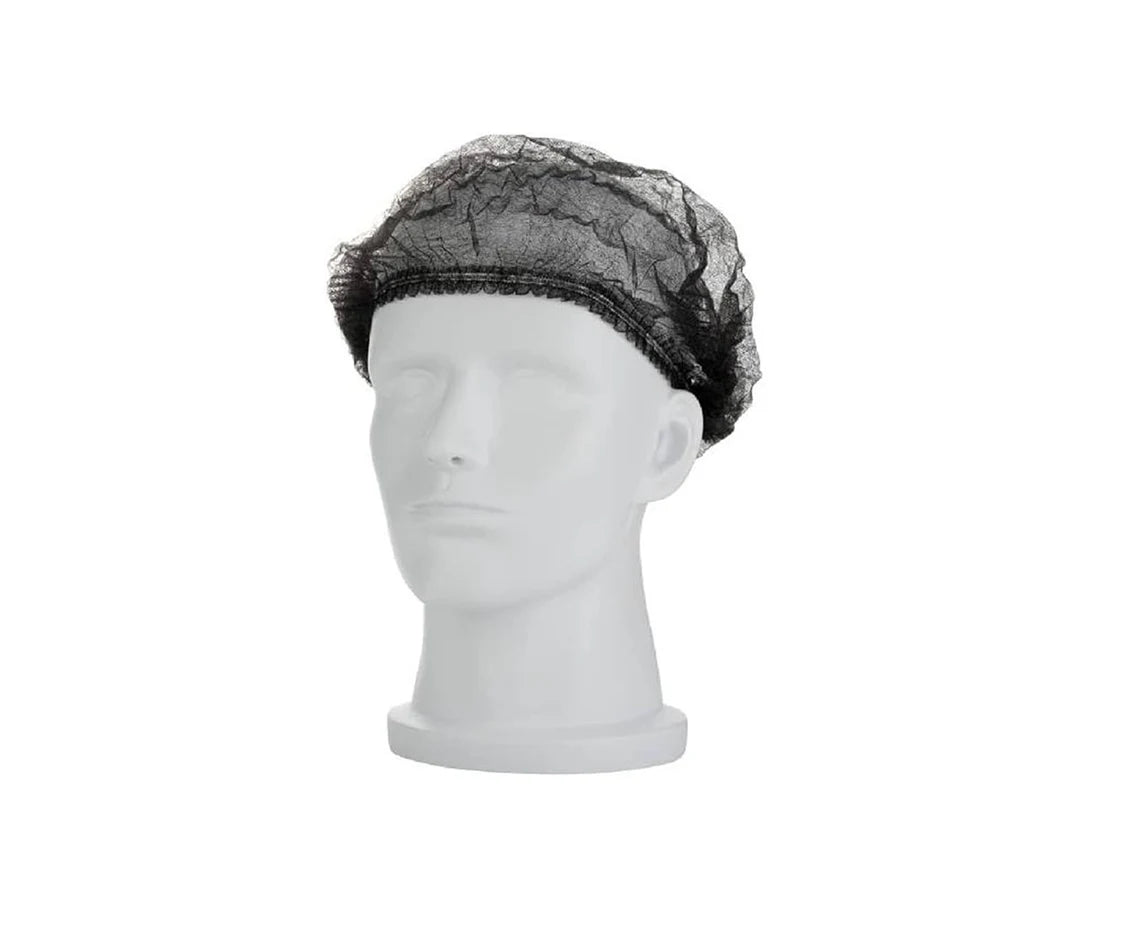 Net Cap Black 18 Inch 100 Pieces