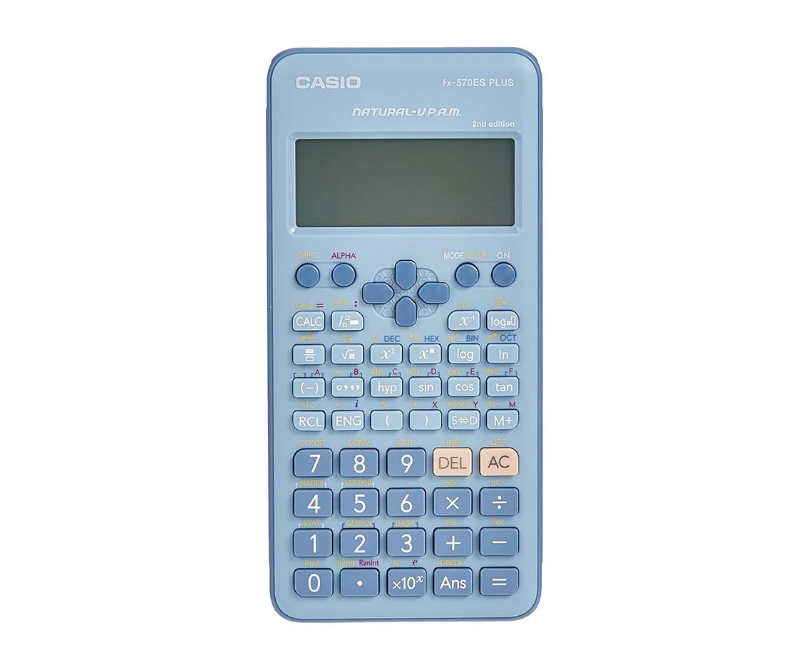 Casio Scientific Calculator FX-570ES Plus 2nd Edition – Blue