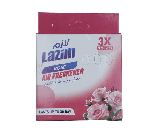 Lazim Air Freshner Rose 50 Gm 1 Piece