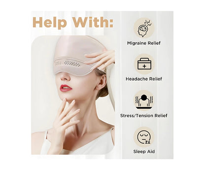 Green Lion Head Massager – Migraine, Eye & Stress Relief