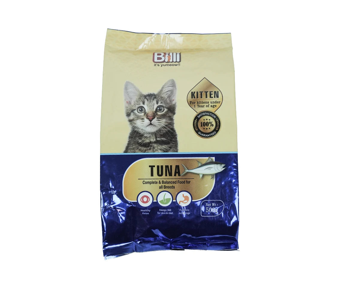 Billi Cat Food Kitten Tuna - 500 G