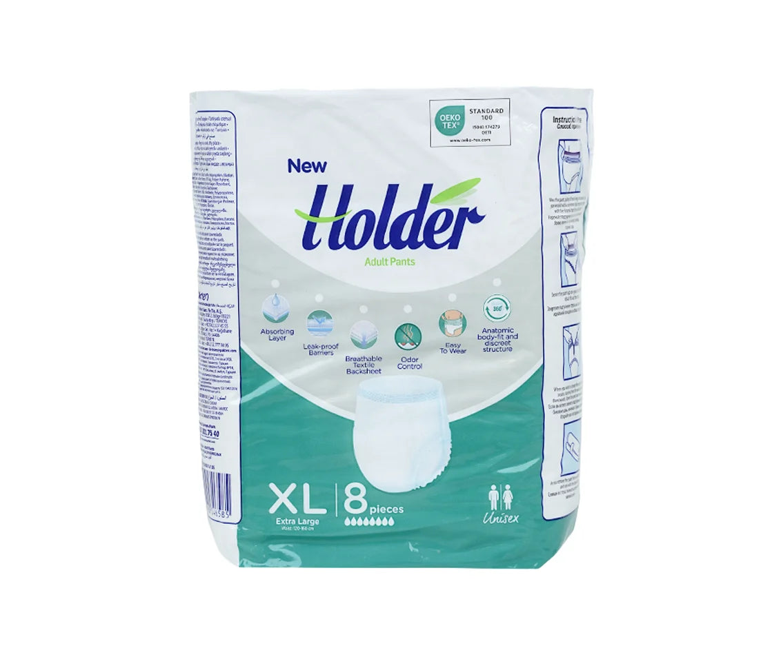 Holder Adult Diapers pants X large 8's