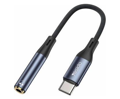 Yesido YAU-38 Type-C to 3.5mm Female Audio Adapter