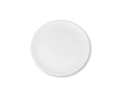 Paper Round Plate 7 Inch 1X1200 Pieces