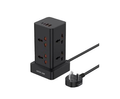 Green Lion Power Tower Multi-port Power Strip