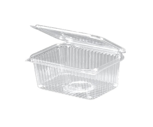 Clear Hinged Container 32 Oz Q Pac 1X10