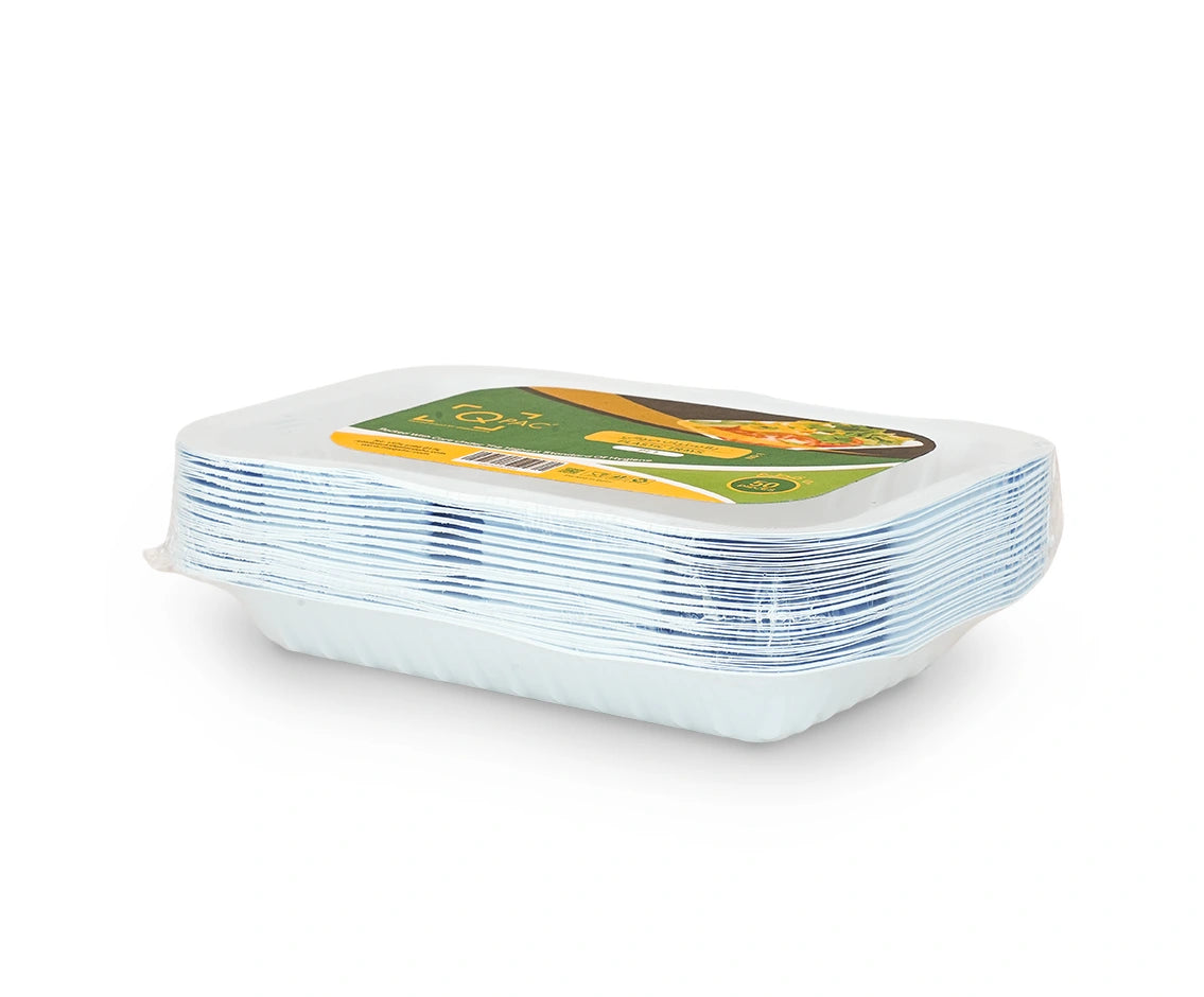 Plastic Tray No1 Q Pac 1X50 Pieces