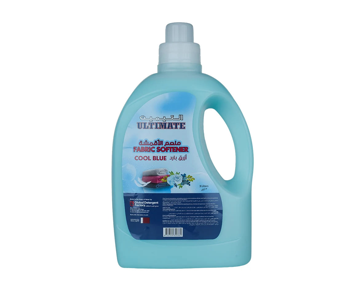 Ultimate Fabric Softner Cool Blue 3 Liter