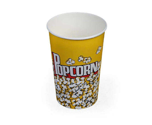 Paper Popcorn 46 Oz Tub Q Pac 25 Pieces