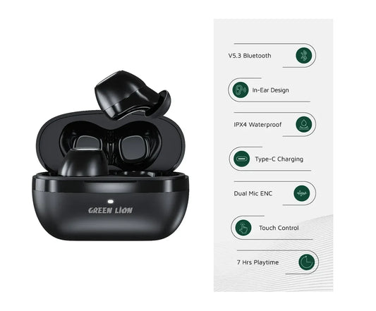 green lion kaprun true wireless earbuds