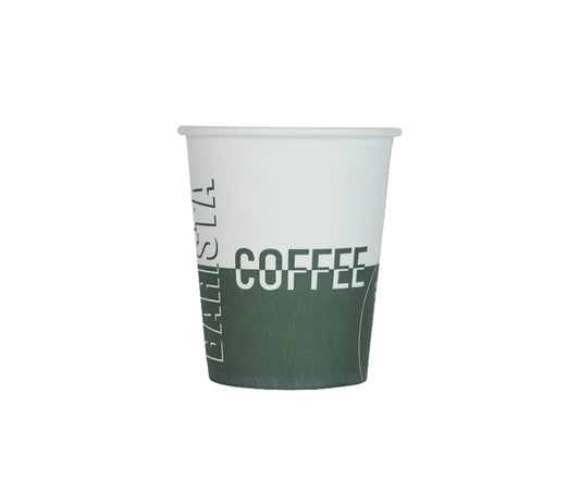 Paper Cup 8 Oz  Designed (Barista Coffee) Qpac 1x50 Piece