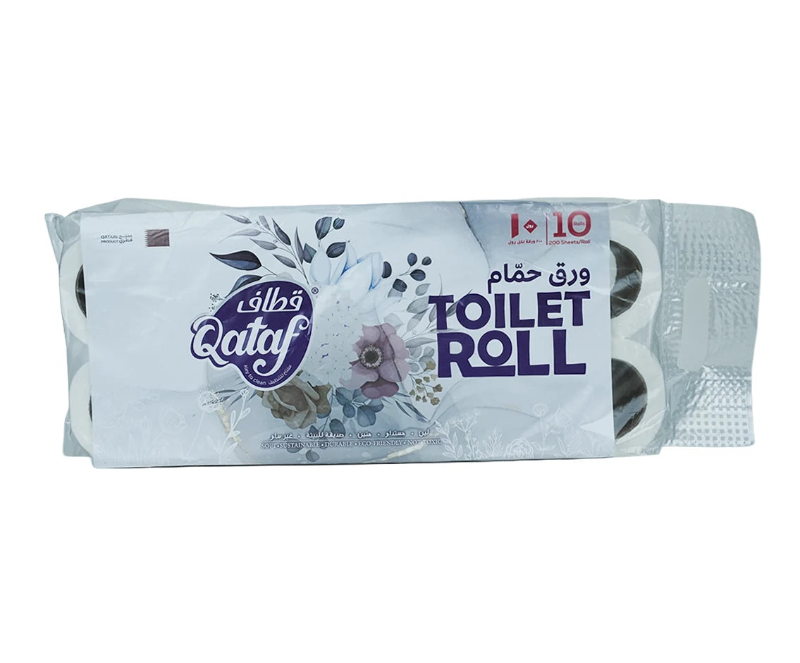 Toilet Roll 200 Sheets 8+2 Roll
