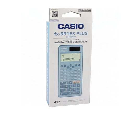 Casio Calculator FX-991ES Plus – Blue