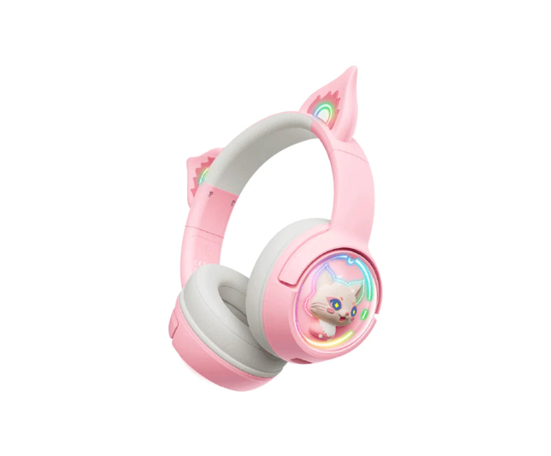 Onikuma B5 RGB Cat Ear Wireless Gaming Headset