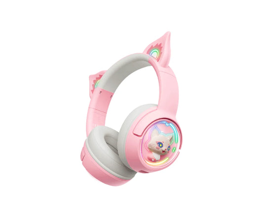 Onikuma B5 RGB Cat Ear Wireless Gaming Headset