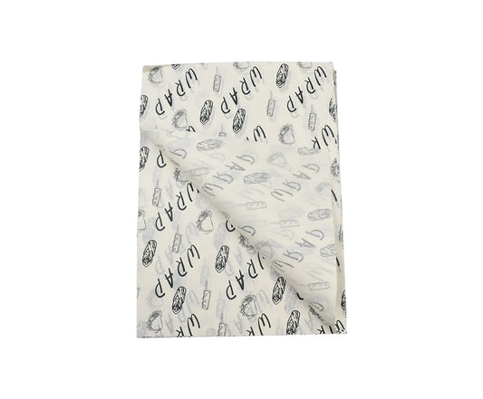 Sandwitch Paper Printed Grey 300 Piece x 1 Packet