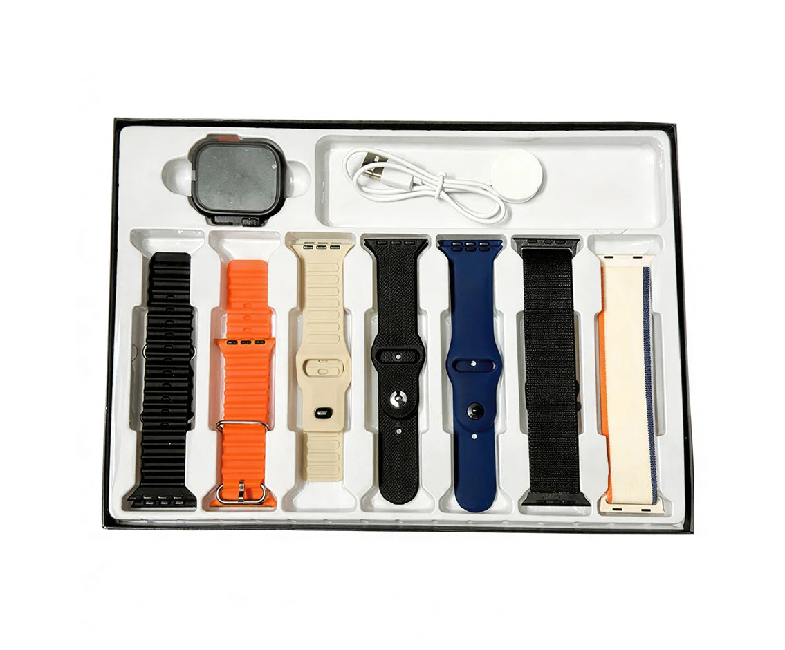 Udotz Smart Watch S10 Mini – With 7 Straps
