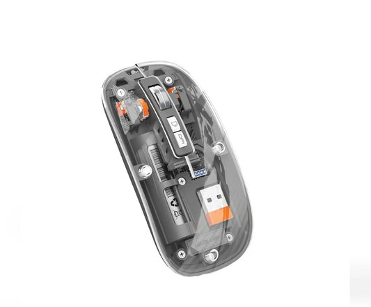 Green Lion Transparent Mouse 2