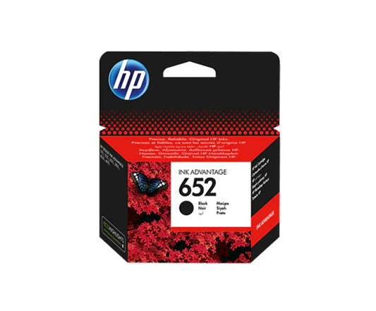 HP 652 Black Original Ink Advantage Cartridge
