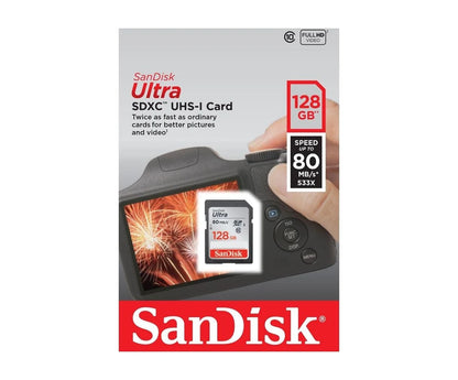 SanDisk Ultra Camera Memory Card – 128GB
