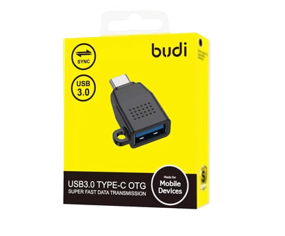 Budi USB 3.0 Female to Type-C Male OTG Adapter