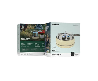 Green Lion Orbit Flame 3 Burner Stove-4000w with storage Bag