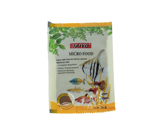 Taiyo  Micro Fish Food  Pouch -20 G