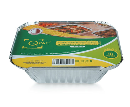 Aluminum Container 8342 1x1000 Pieces   Qpac