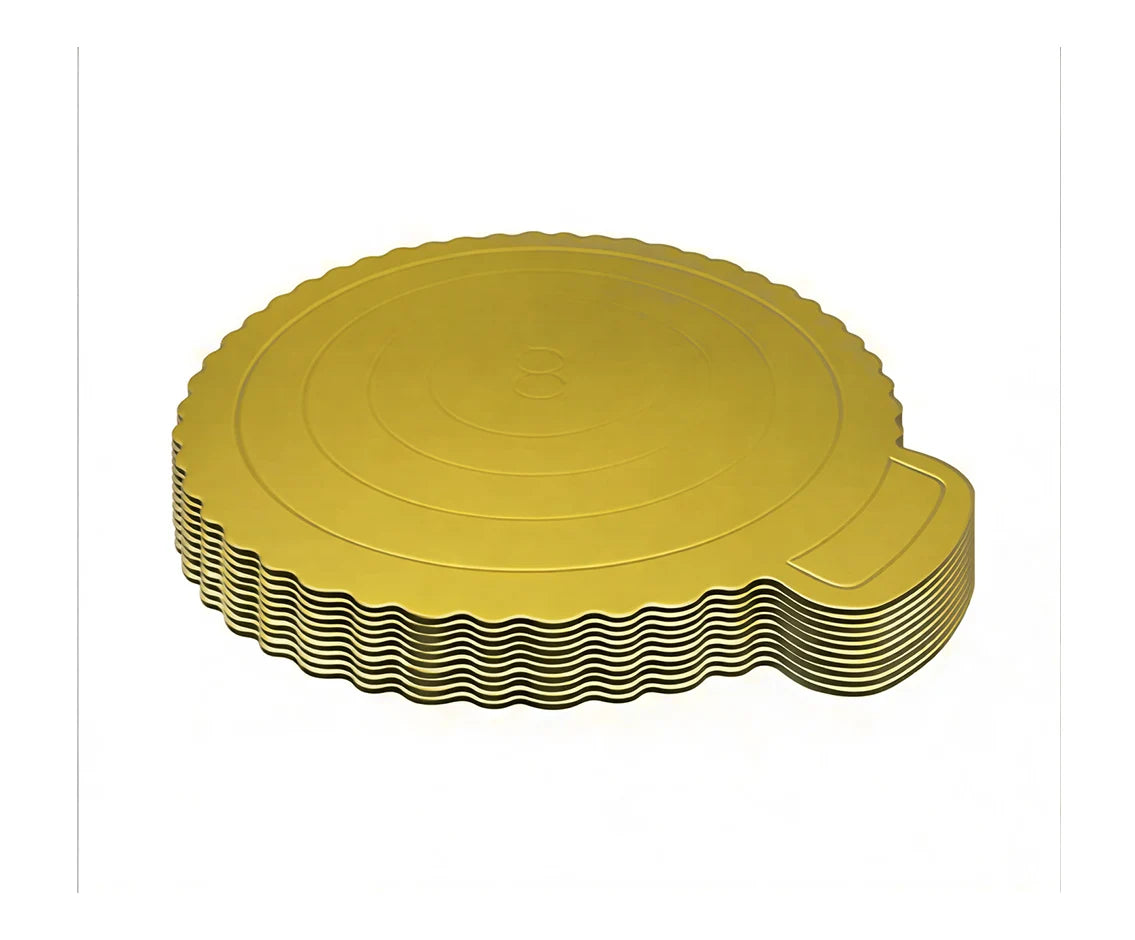 Cake Server Assorted Round 4 Inch 50 Pieces