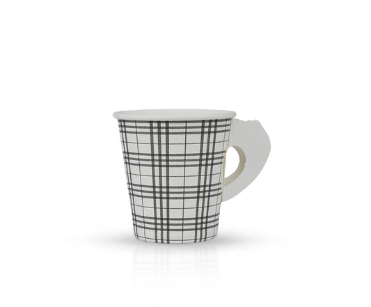 Paper Cup With Handle 7 Oz Q Pac 1X50 Pieces