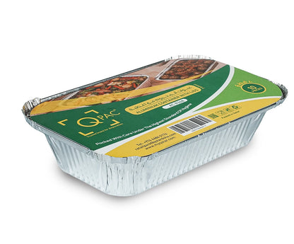 Aluminium Container 8368 Q Pac 1X10 Pieces