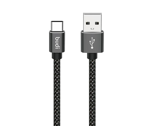 BUDI USB TO TYPE C CABLE 2 MTR