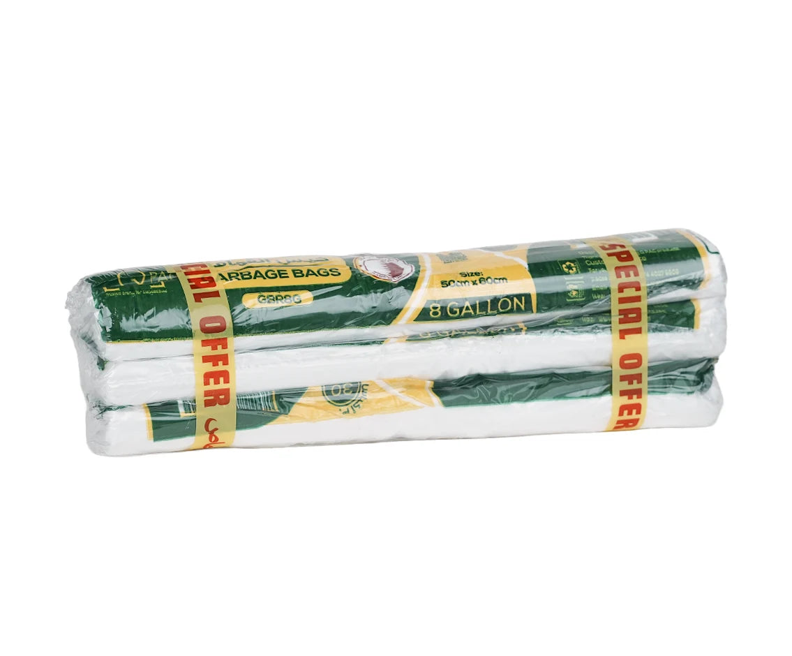 Trash Bag 8 Gallon 50 X 60 Cm Offer Pack 30 Piece X 3 Roll