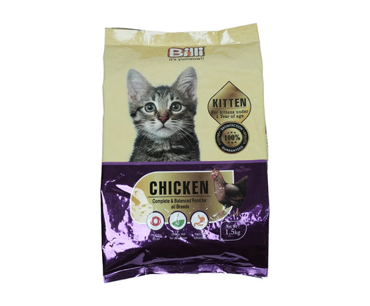 Billi Cat Food Kitten Chicken - 1.5 KG