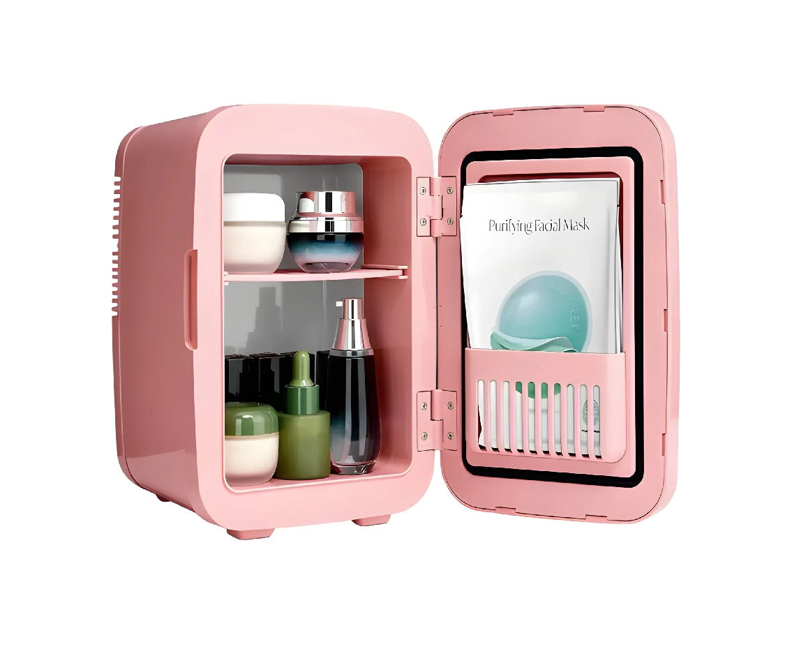 Porodo  Frostile Cooling Mini Makeup Fridge & Led Mirror