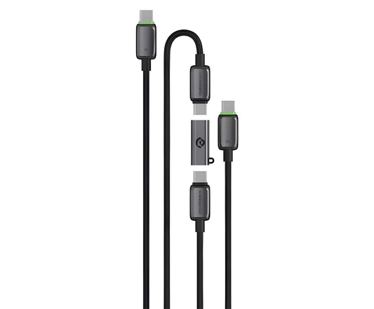 Powerology Argos Dual Usb-C cables with connector