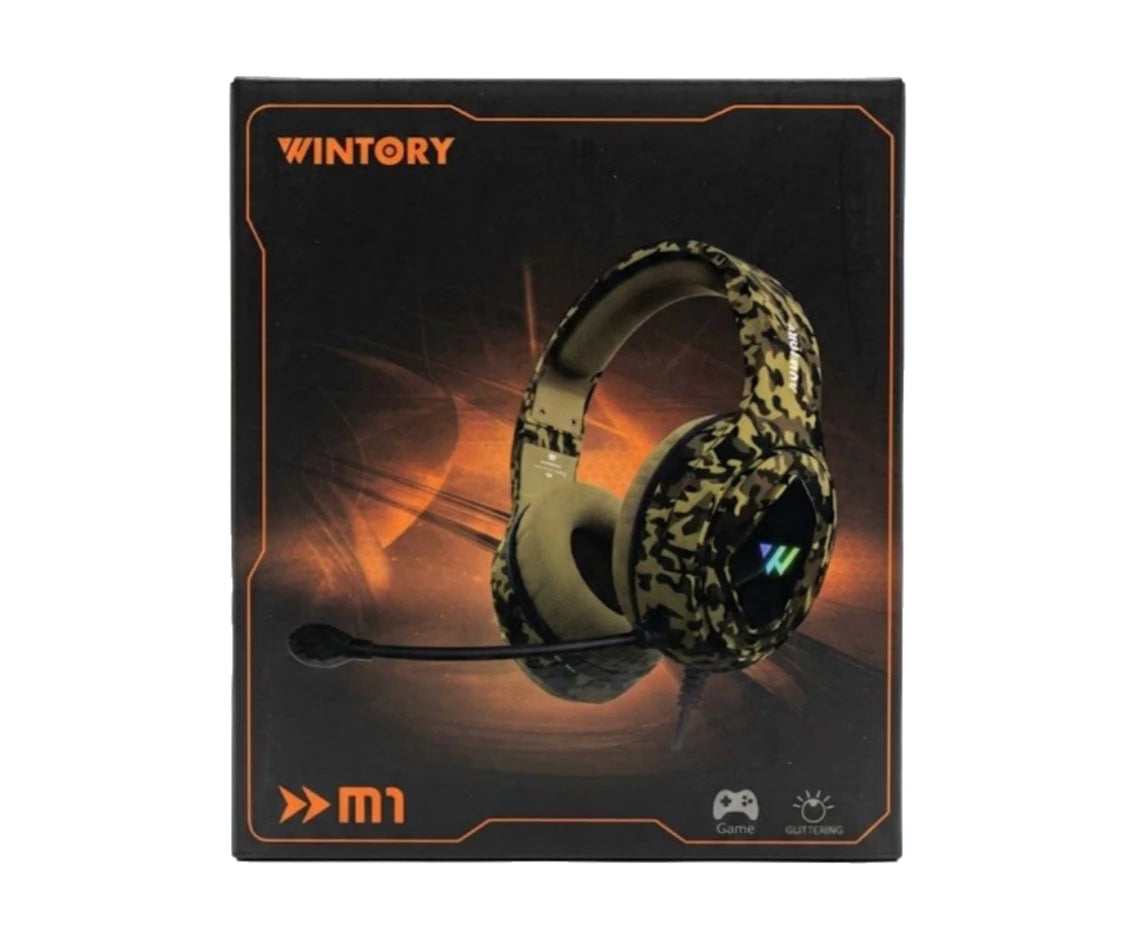 Wintory M1 Camouflage Gaming Headset
