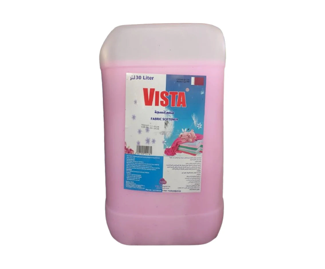 Vista Fabric Softner Pink 30 Liter 1 Piece