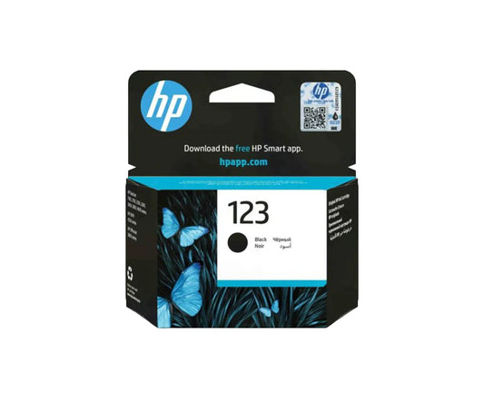 HP 123 Black Ink Cartridge